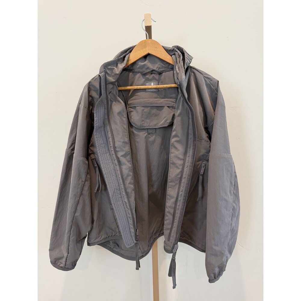 Free People Movement Peace Out Outer Shell Jacket Women’s Size S Gunmetal Gray - Picture 5 of 14